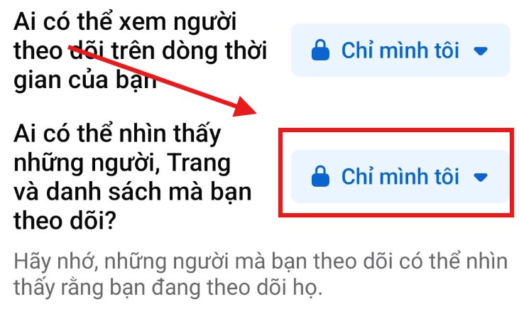 ẩn người theo dõi