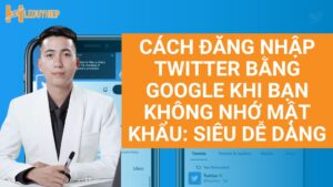 cách đăng nhập twitter bằng google