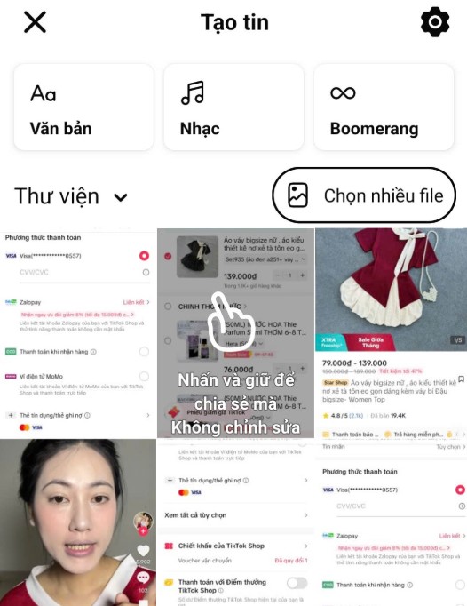 cách gắn hashtag vào story trên facebook