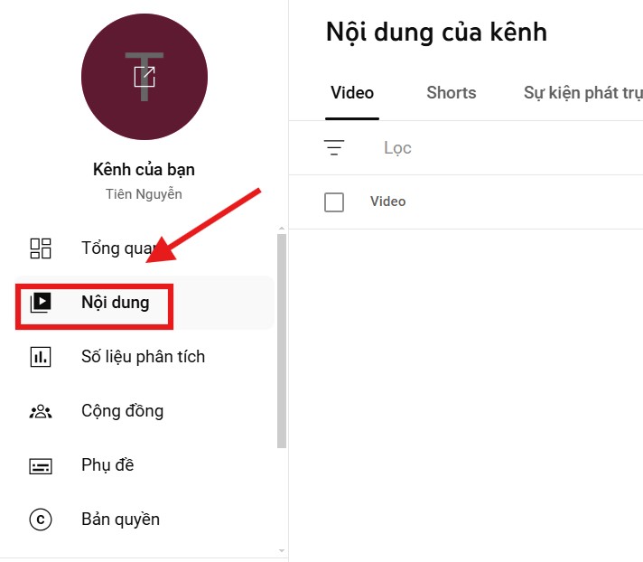 cách mở bình luận youtube bằng điện thoại