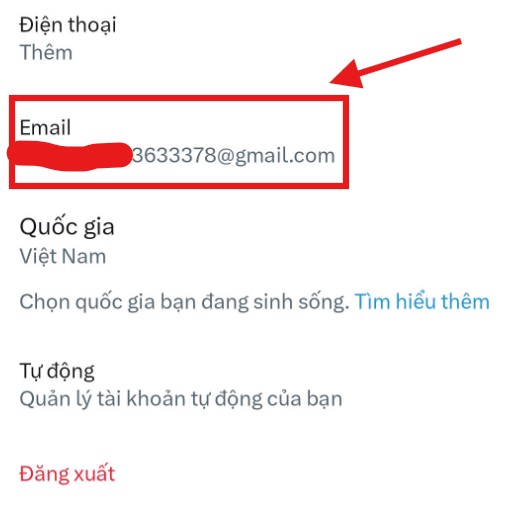 liên kết tài khoản google