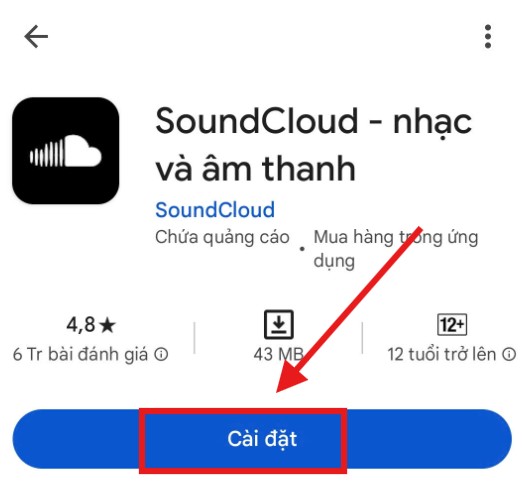 tải ứng dụng soundcloud