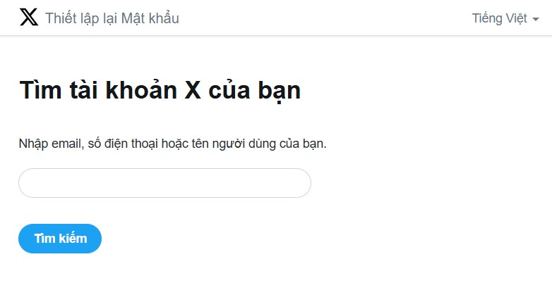 tên người dùng twitter