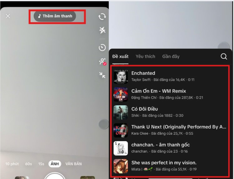 cách đăng bài hát lên tiktok nhanh