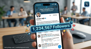 tăng follow trên x