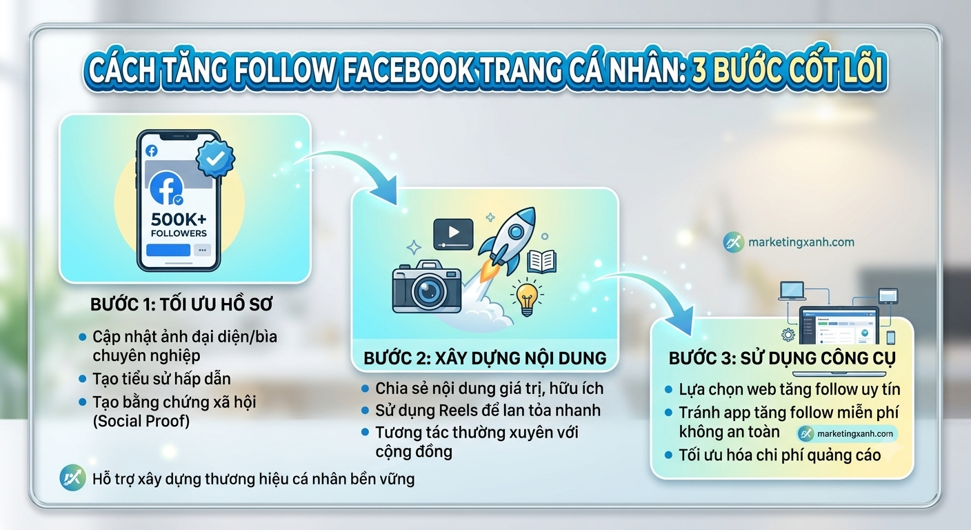 cách tăng follow facebook trang cá nhân