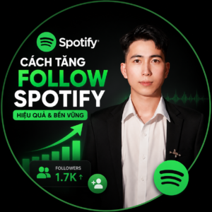 cách tăng follow spotify