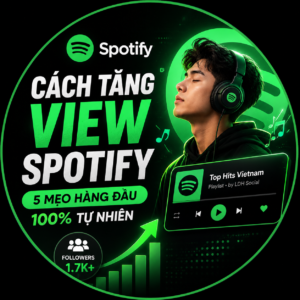 cách tăng lượt nghe trên spotify