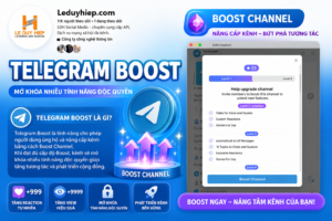 telegram boost là gì