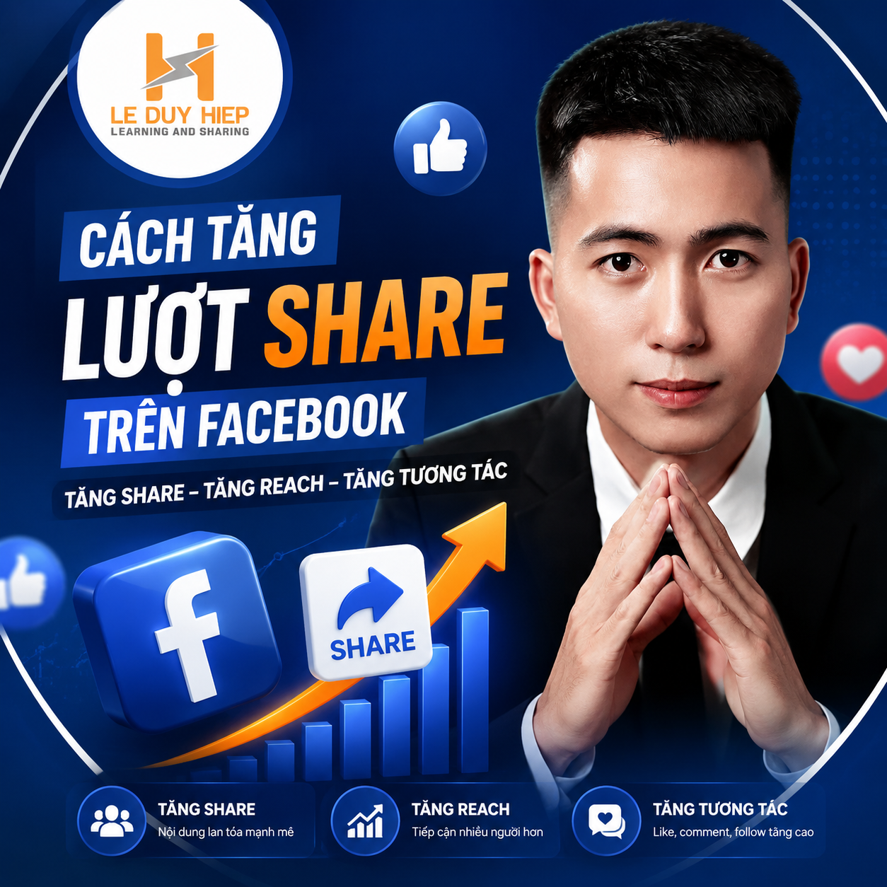 cách tăng lượt share trên facebook