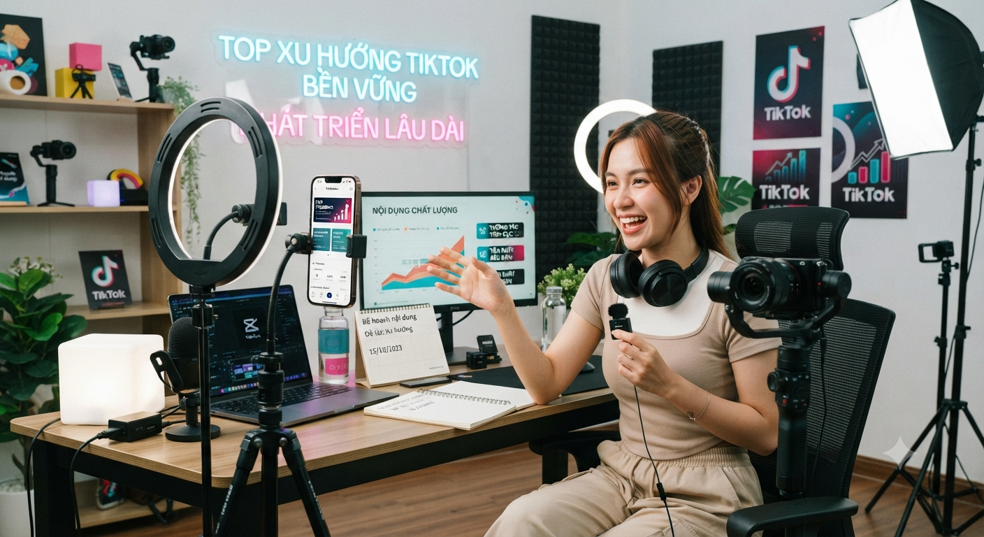 cách lên xu hướng tiktok mới nhất
