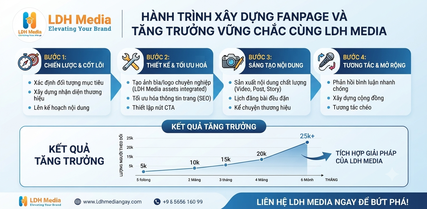 cách tăng like follow fanpage facebook