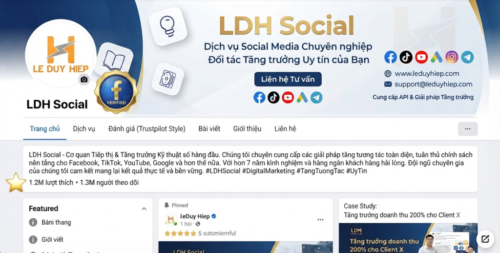 cách tăng like follow fanpage facebook